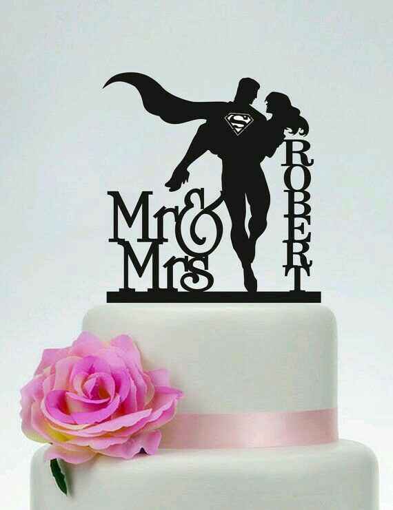 Cake toppers de siluetas - 31