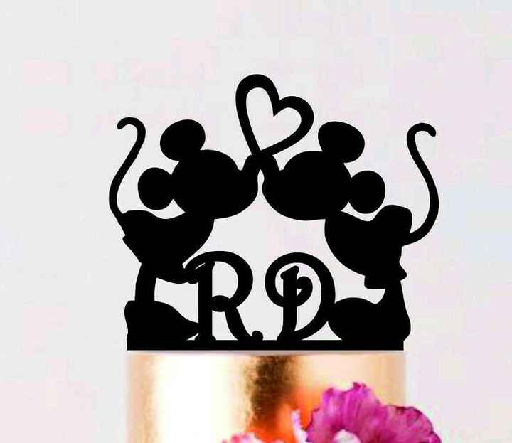 Cake toppers de siluetas - 33