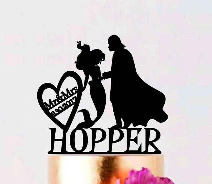 Cake toppers de siluetas - 39