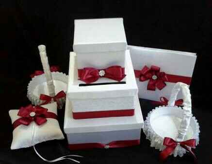 Ayuda, ideas de boda mis colores son rojo, dorado y blanco  - 5