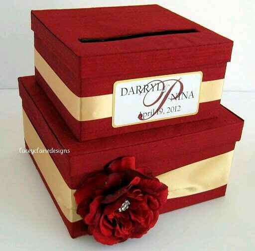 Ayuda, ideas de boda mis colores son rojo, dorado y blanco  - 7