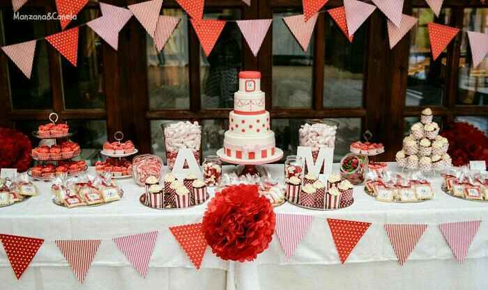Ayuda, ideas de boda mis colores son rojo, dorado y blanco  - 18