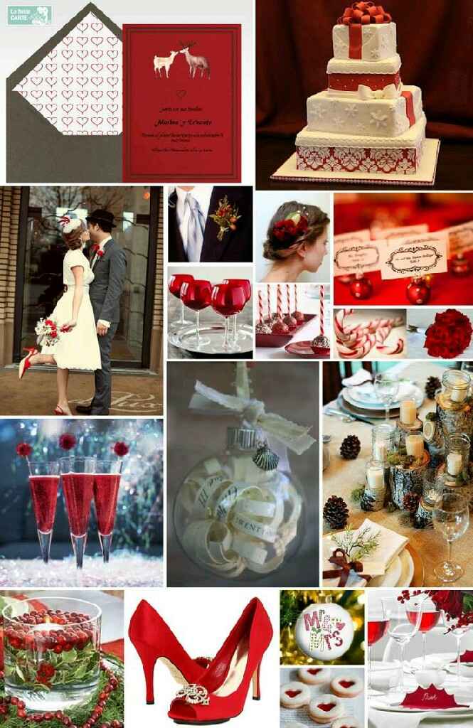Ayuda, ideas de boda mis colores son rojo, dorado y blanco  - 19