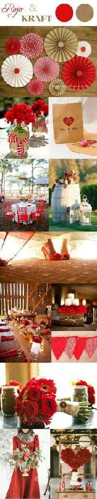Ayuda, ideas de boda mis colores son rojo, dorado y blanco  - 20
