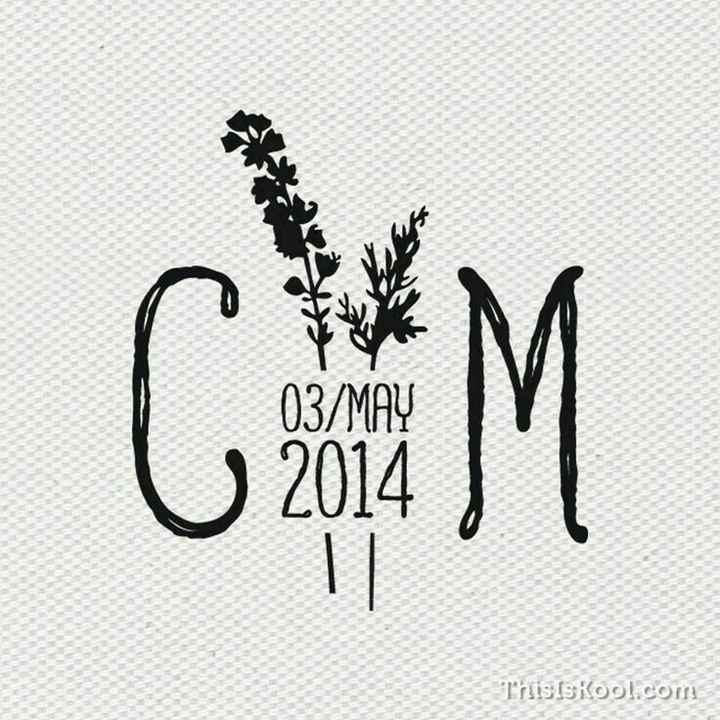 Logos de boda sencillos - 14
