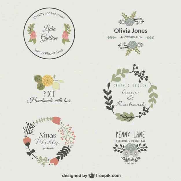 Logos de boda sencillos - 37