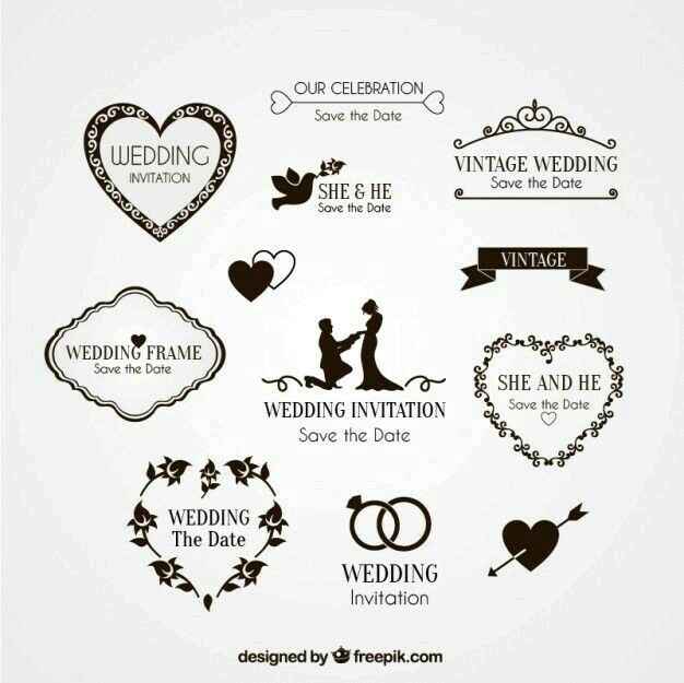 Logos de boda sencillos - 43