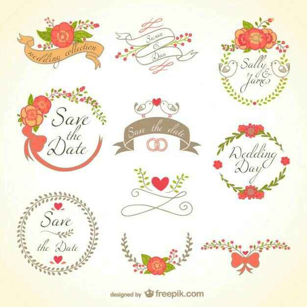 Logos de boda sencillos - 44