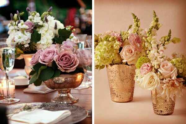 Combinaciones de colores entre rose gold y greenery - 13
