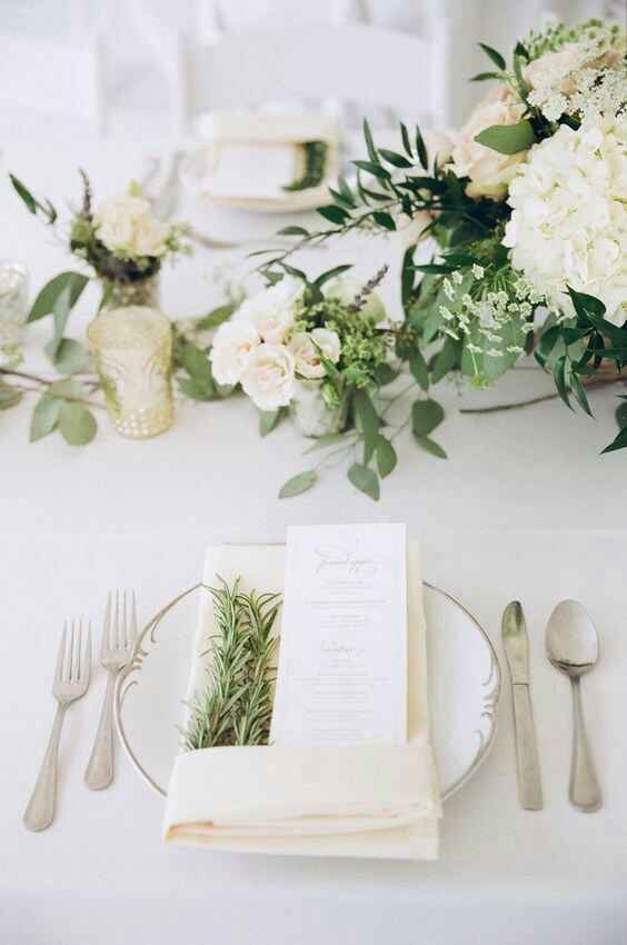 Combinaciones de colores entre rose gold y greenery - 32