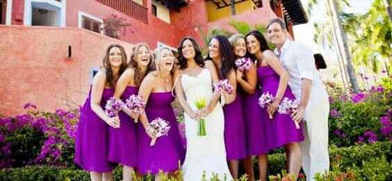 Combinacion de colores morado, negro y verde - 15