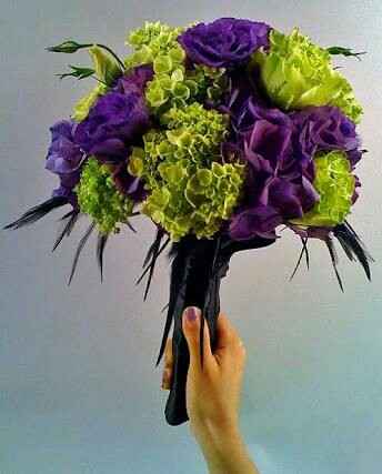 Combinacion de colores morado, negro y verde - 16