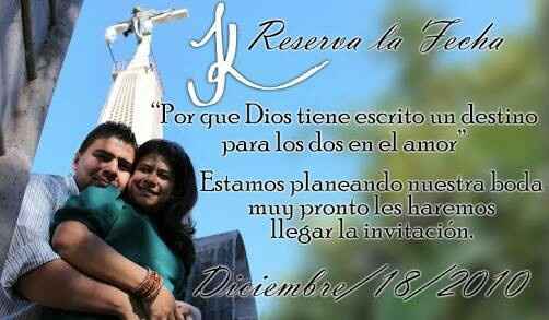 ¿cómo decir save the date en español? - 2