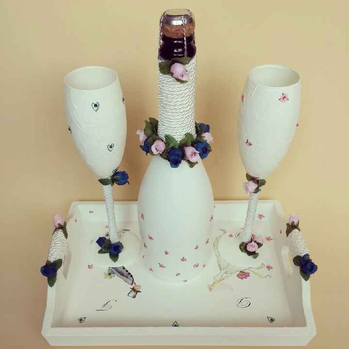 Botellas decoradas - 50