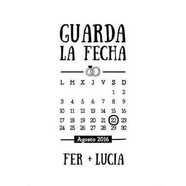 Que es el " save the date " - 1