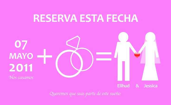 Que es el " save the date " - 13