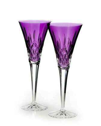 Decoración de copas en morado - 13
