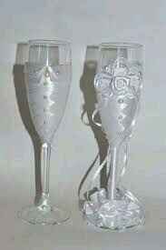 Decoración de copas en blanco - 30