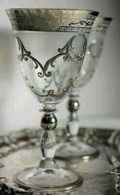Copas decoradas en gris y plata - 9