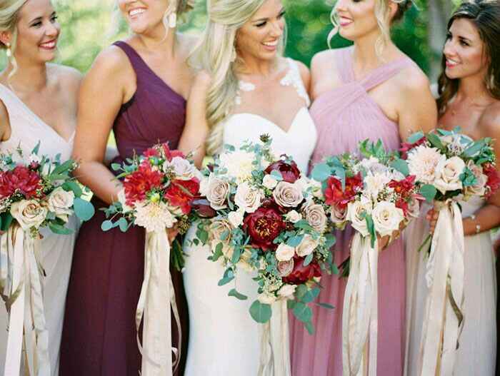 Colores para la boda lila y rojo?? - 1