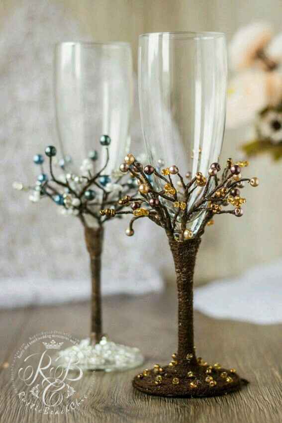 Copas decoradas en cafe - 10