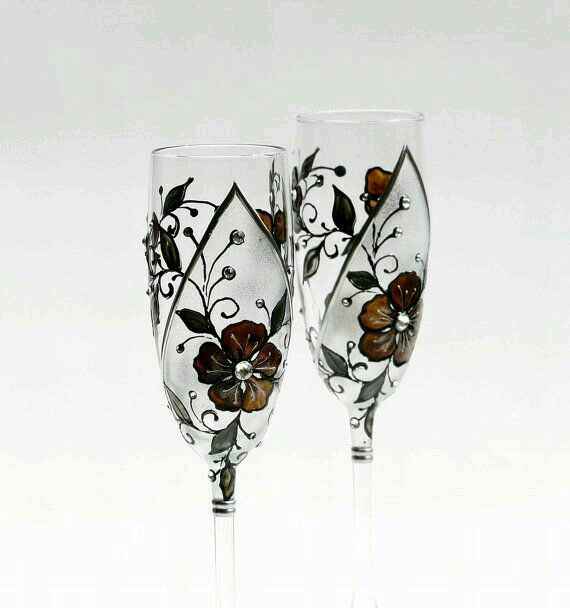 Copas decoradas en cafe - 26