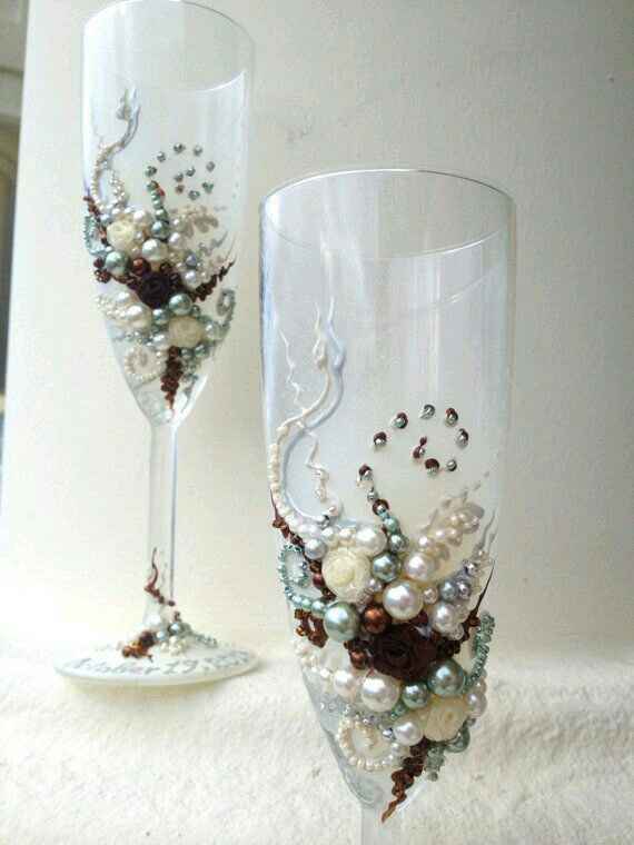 Copas decoradas en cafe - 30