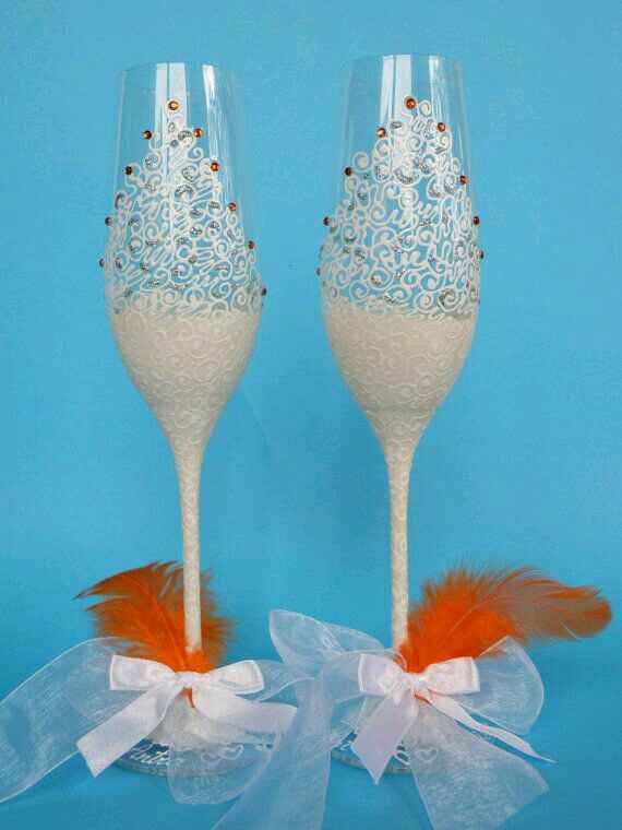 Con decoradas en naranja - 28