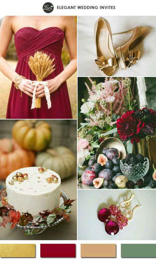 Diferentes paletas de color para boda - 54