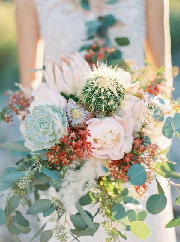 13 alternativas al ramo de novia tradicional - 12