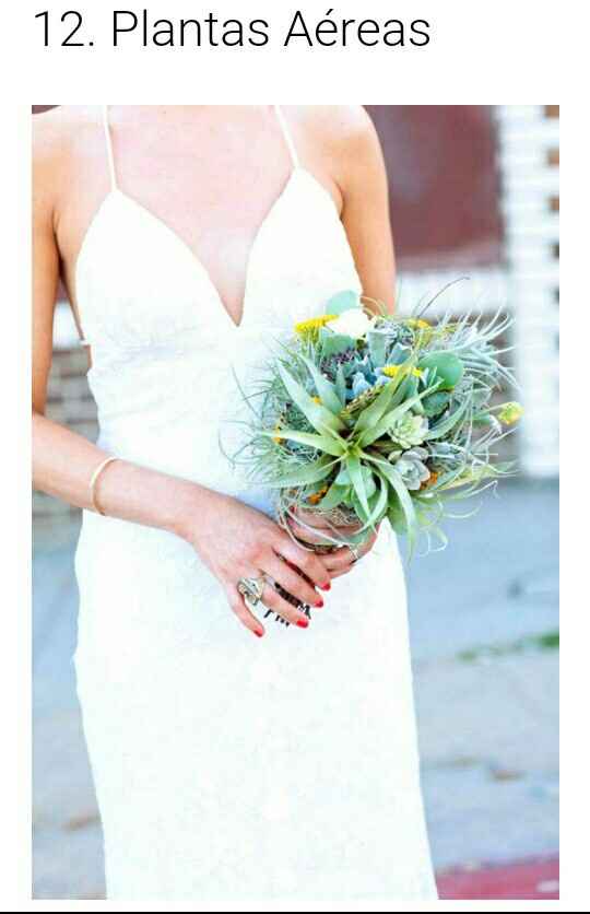 13 alternativas al ramo de novia tradicional - 34