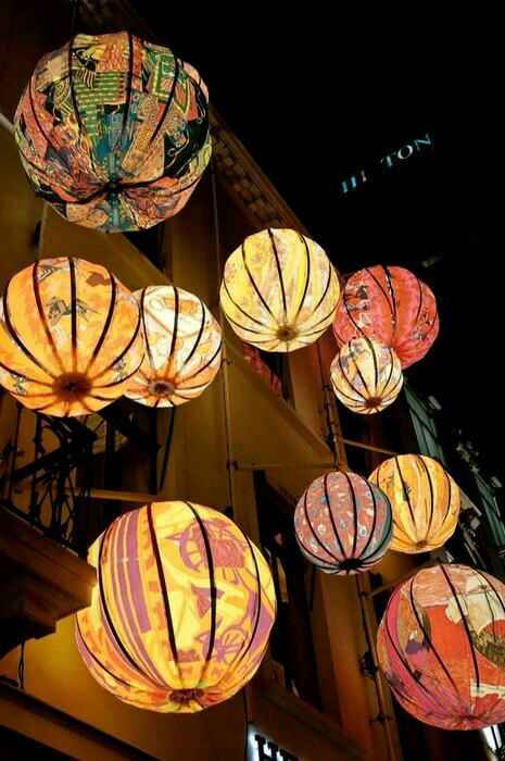 Color de adornos en lugar de la fiesta - 5