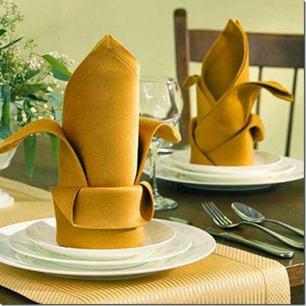 Ideas para servilletas decorativas - 37