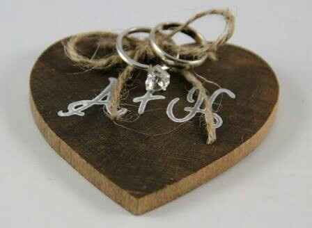 Ideas con madera para su boda - 3