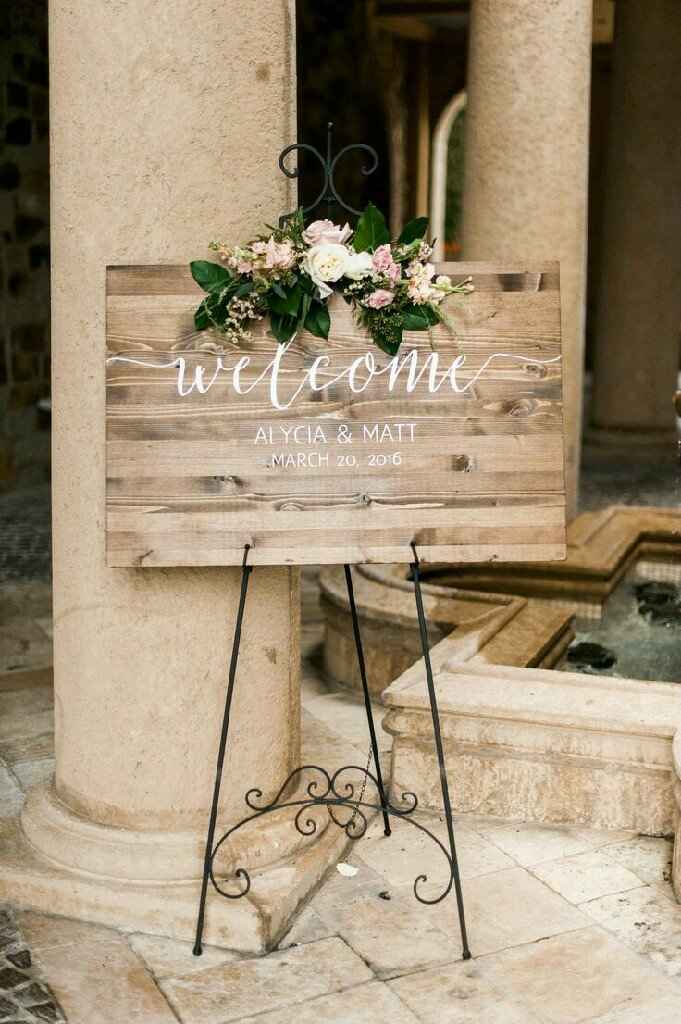 Ideas con madera para su boda - 29