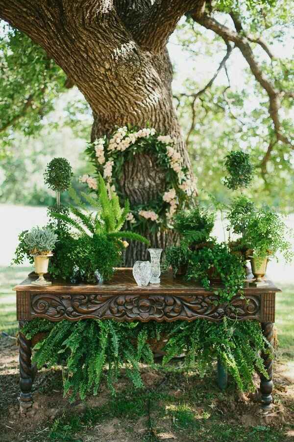 Ideas con madera para su boda - 70