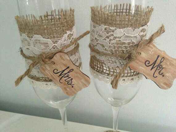 Ideas con madera para su boda - 86