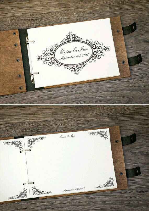 Ideas con madera para su boda - 87