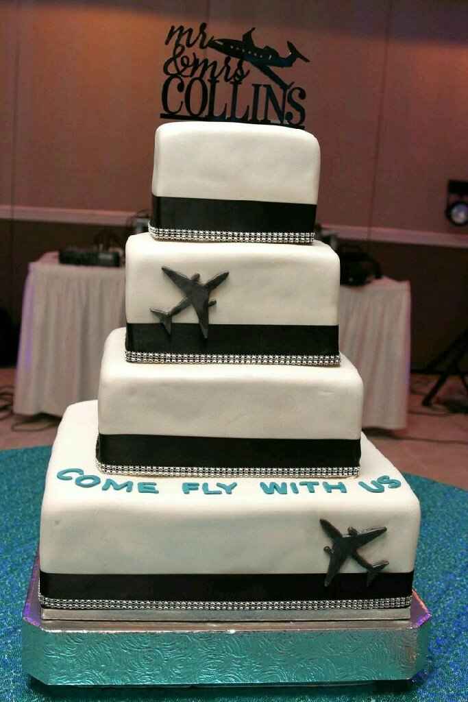  Cake toppers y pasteles viajeros - 37