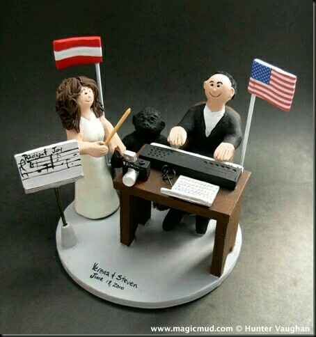  Cake toppers de parejas internacionales - 17