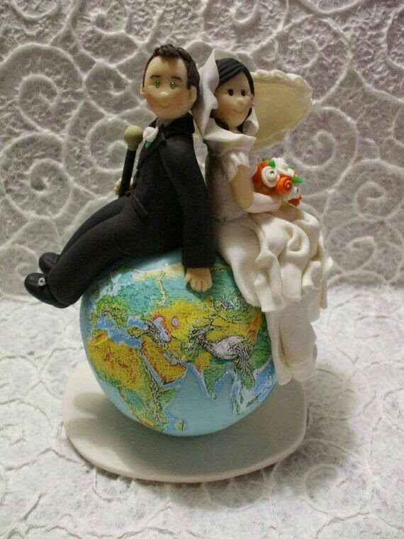  Cake toppers de parejas internacionales - 22
