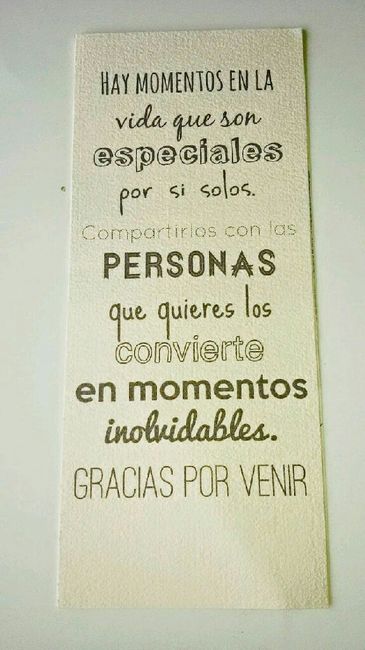 Textos perfectos para los carteles de bienvenida - 1