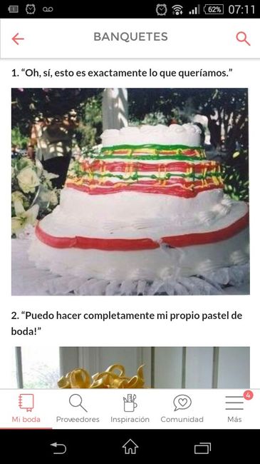 20 tartas de boda que harán llorar a la novia - 2
