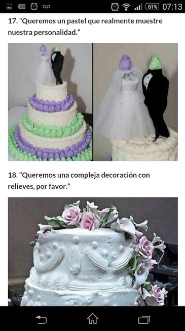 20 tartas de boda que harán llorar a la novia - 14