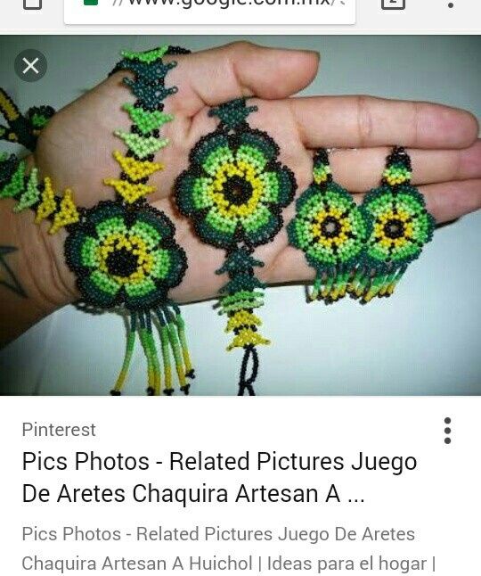 Hermosos coordinados de joyeria artesanal - 2