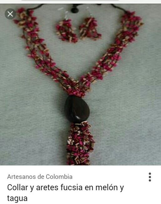 Hermosos coordinados de joyeria artesanal - 13