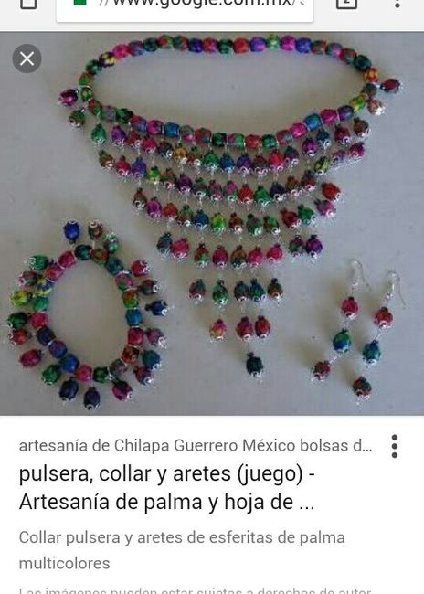 Hermosos coordinados de joyeria artesanal - 16
