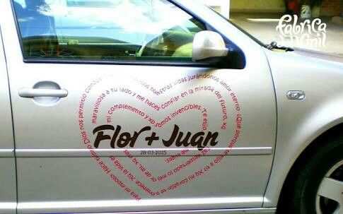 Decoración de auto algo diferente - 2
