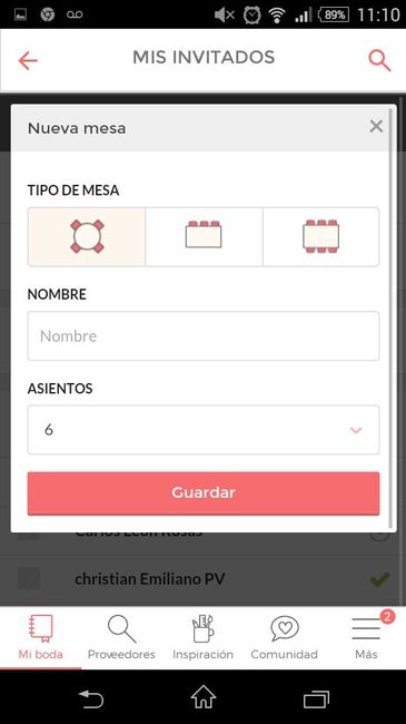ayuda con las mesas - 2