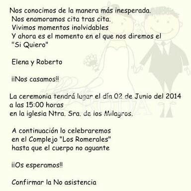 ¿qué información debe ir en invitaciones y pases y cómo acomodarlo? - 1